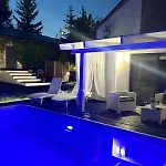 Dom wakacyjny Wakacyjny Z Podgrzewanym Basenem I Jacuzzi Pod Gwiazdami, Studnica, Ińsko, Therapeutica Studnica (Stargard)