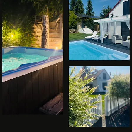 Wakacyjny Z Podgrzewanym Basenem I Jacuzzi Pod Gwiazdami, Studnica, Insko, 